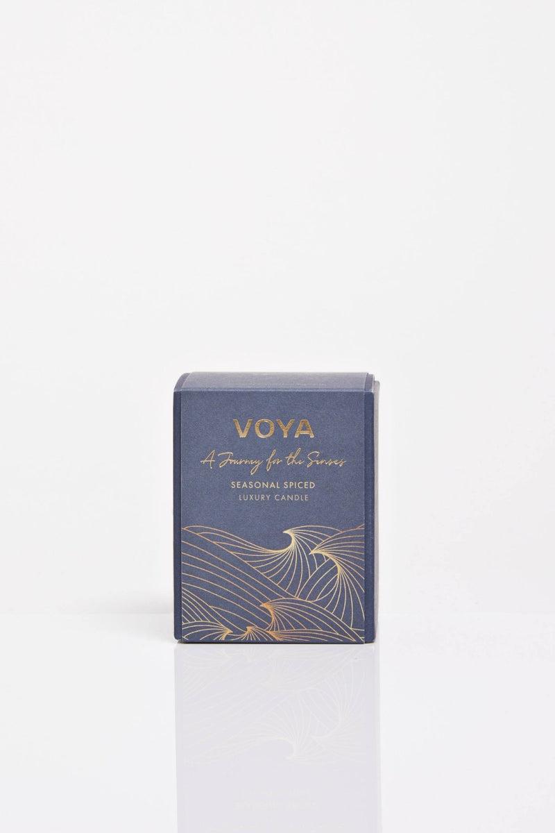 A Journey for the Senses | Christmas Scented Candle - VOYA Organic BeautyCandles