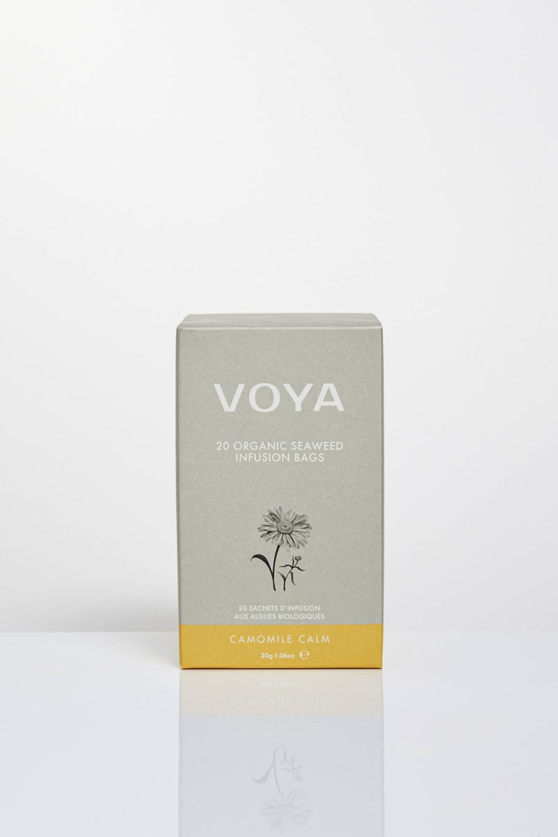 voya organic camomile herbal tea infusion