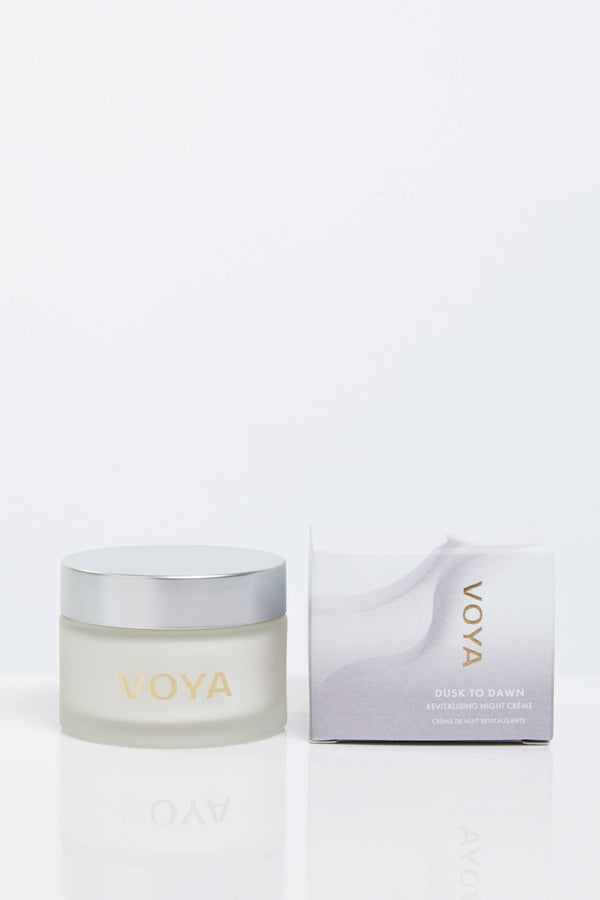 voya dusk to dawn natural night cream for oily skin types