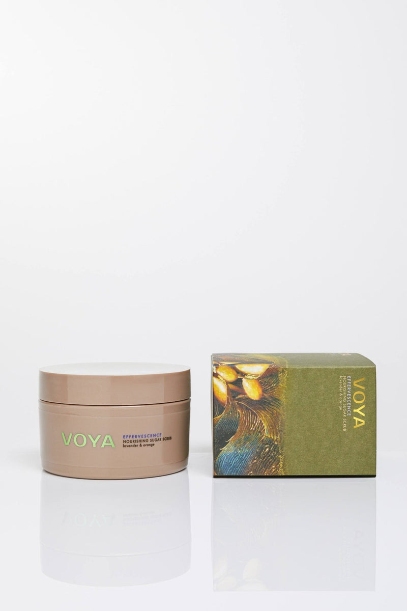 voya effervescence nourishing sugar body scrub