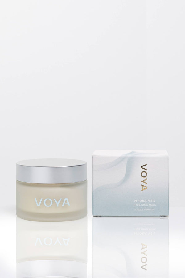Voya Hydra Veil Hydrating Face Mask with outer packaging