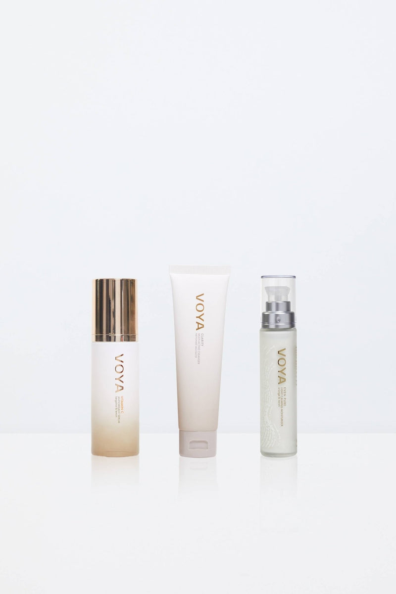 voya hydrate and glow skincare bundle