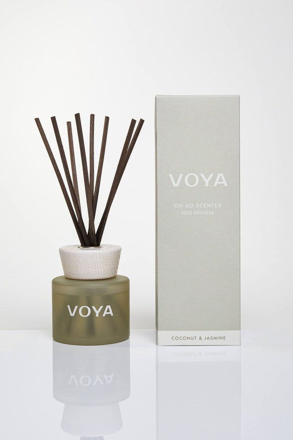 voya coconut and jasmine reed diffuser