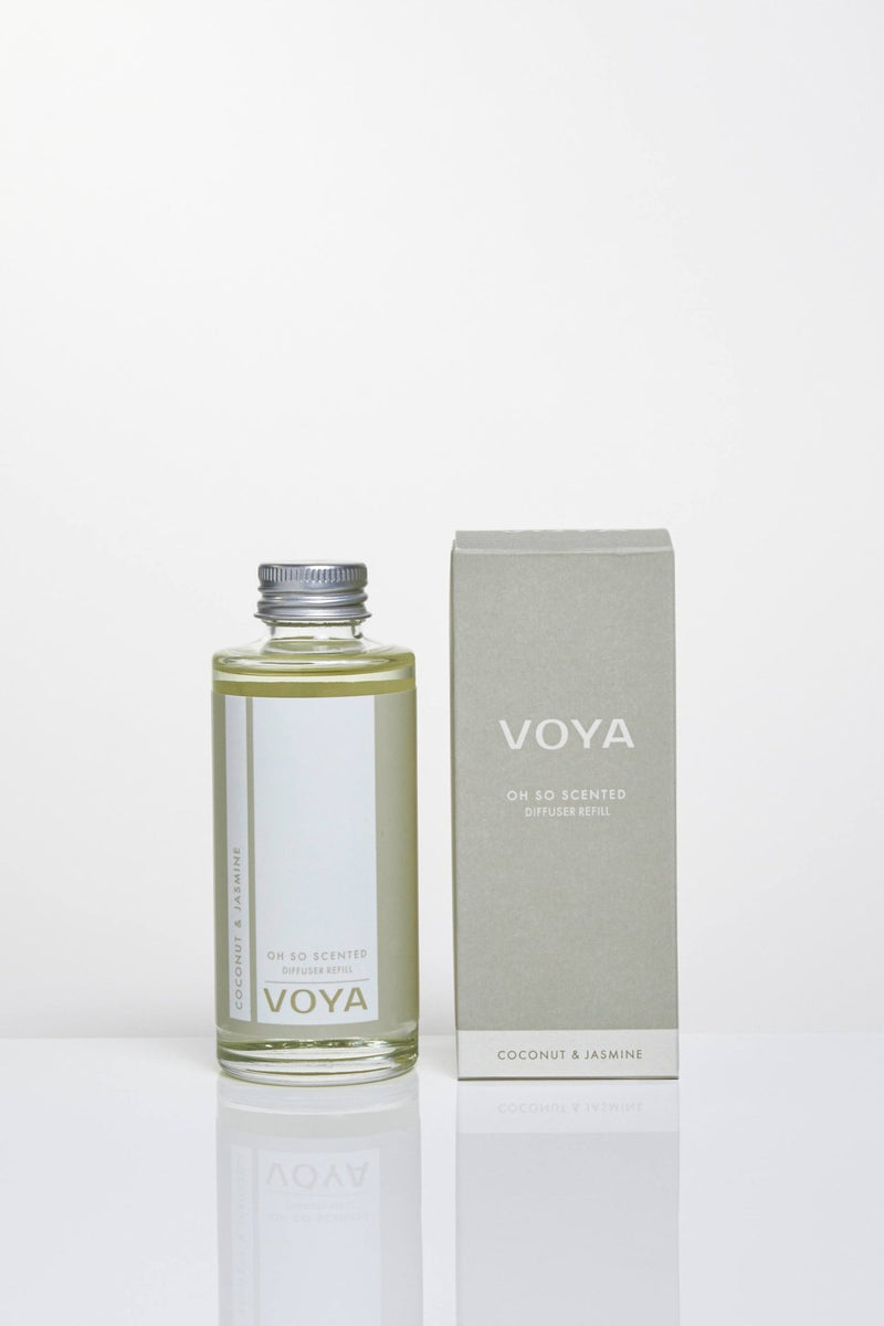 voya coconut and jasmine reed diffuser refill