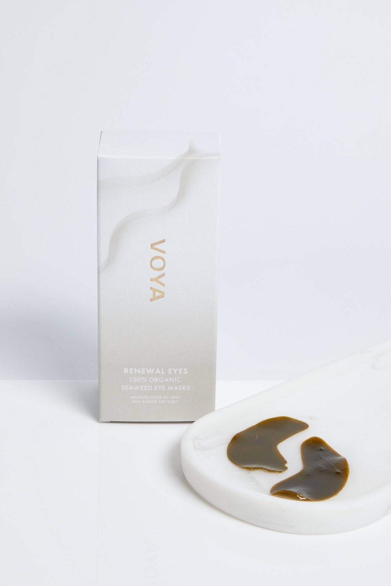 VOYA Renewal Eyes 100% Organic Seaweed Eye Masks – VOYA Organic Beauty