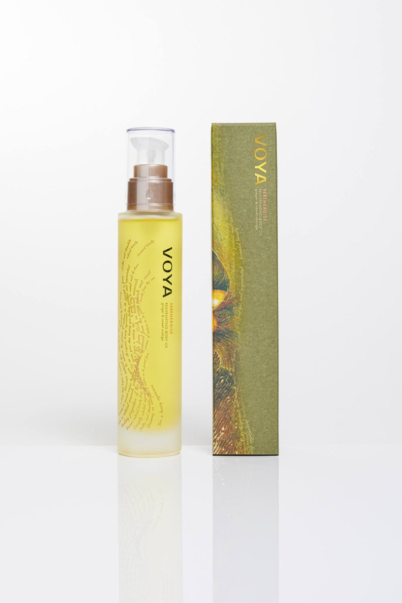 voya Serenergise rejuvenating organic body oil